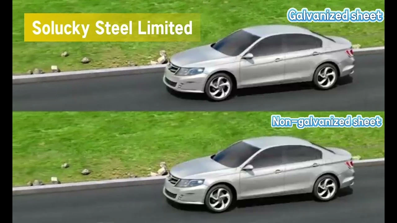 "Stone Impact Test Results: Galvanized Steel Sheets Offer Superior Stone Chipping Resistance!