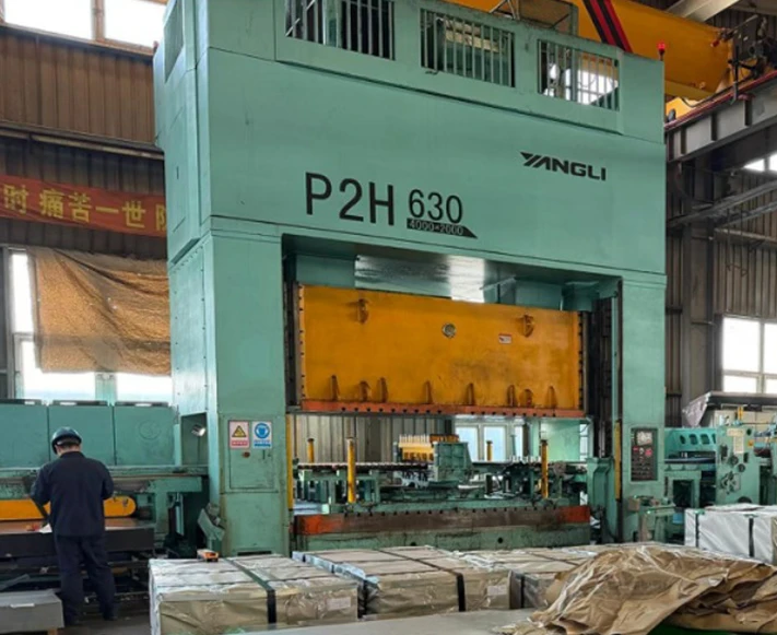 P2H-630 Pendulum-Shear Blanking Line