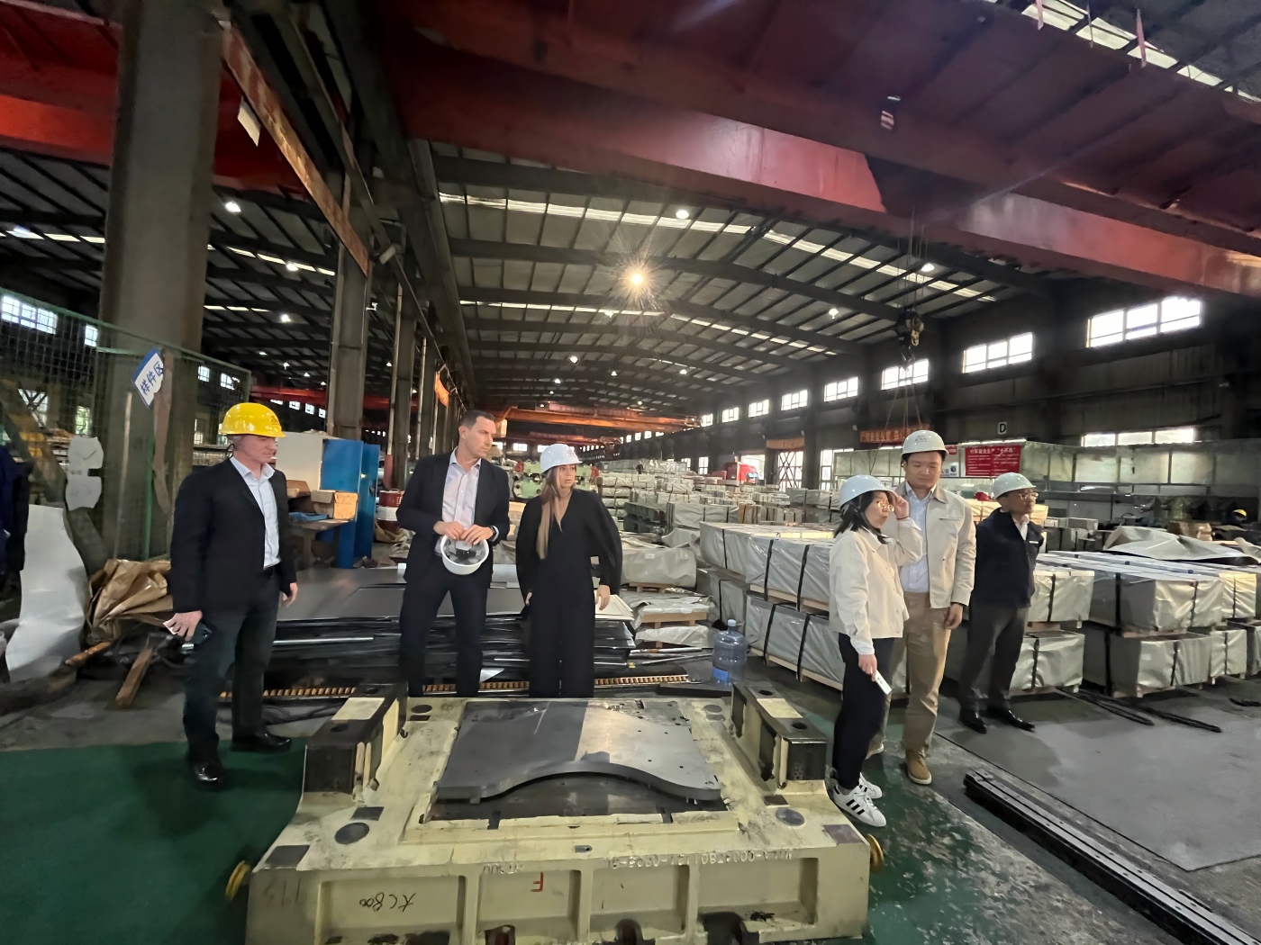 Spanish Partners Visit Our Company for Inspection & Exchange